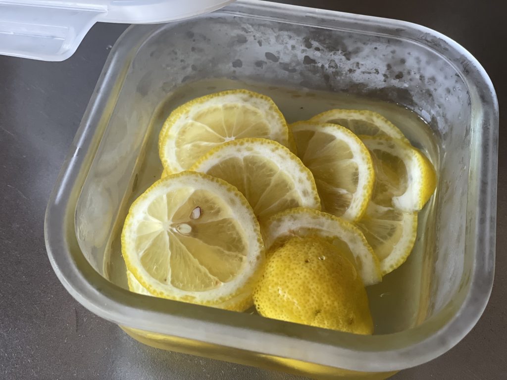 簡単蜂蜜レモン