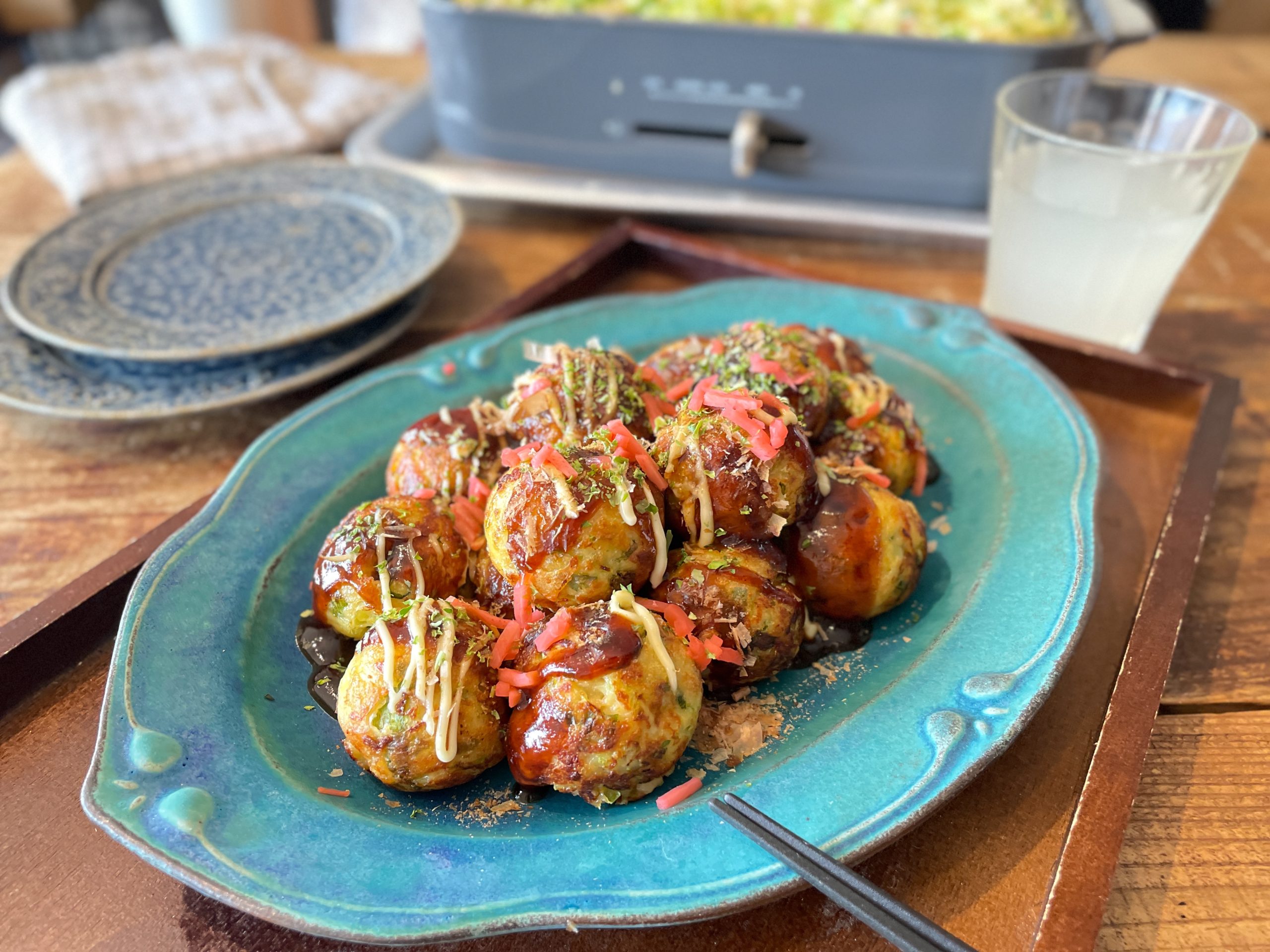 キャベツたっぷりたこ焼き