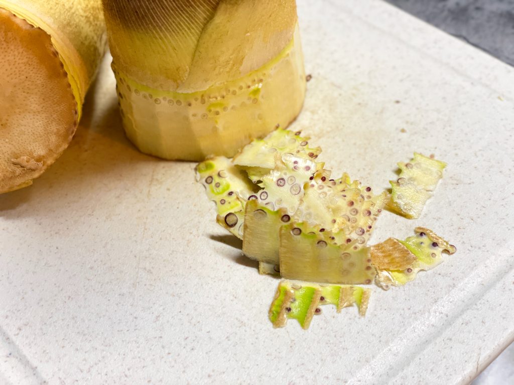 筍の茹で方 下準備