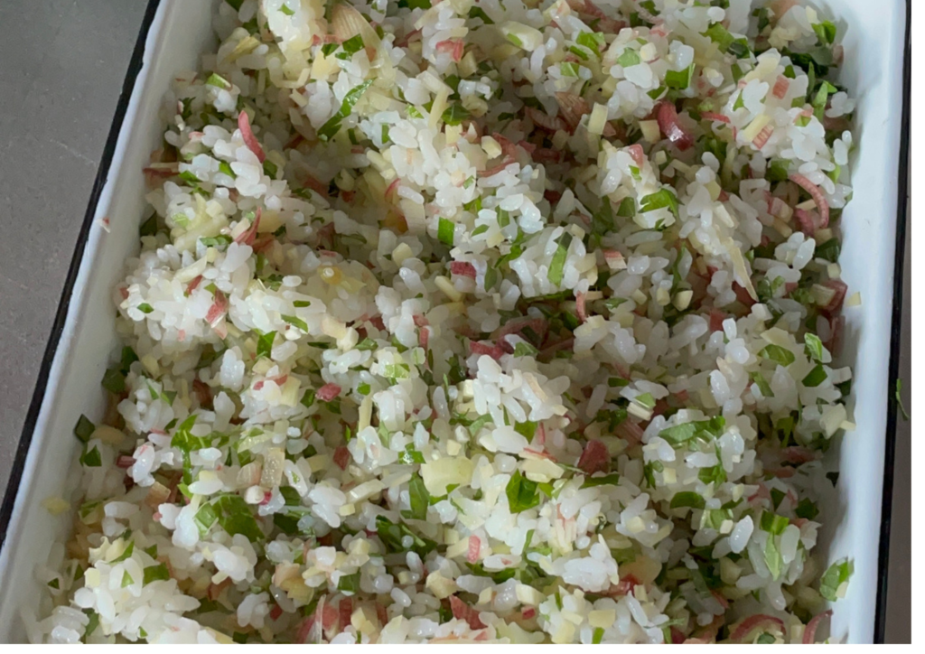 薬味ごはんの作り方