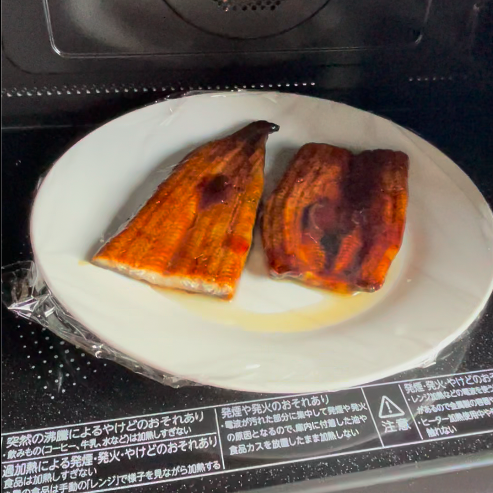 ふっくらうなぎの温め方