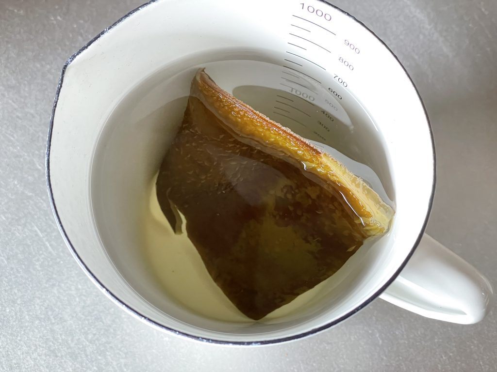 昆布水の作り方