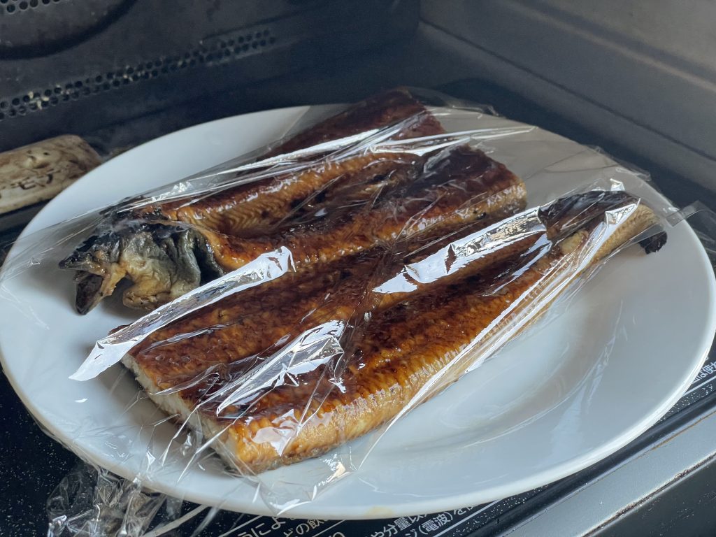 ふっくらうなぎの温め方