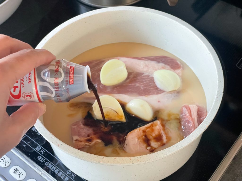 ヤクルトチャーシュー作り方